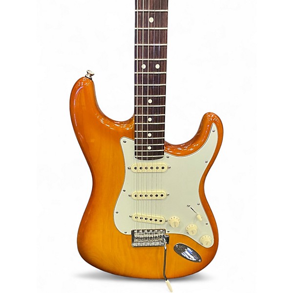 Used Fender American Performer Stratocaster SSS Honey Burst Solid Body Electric Guitar