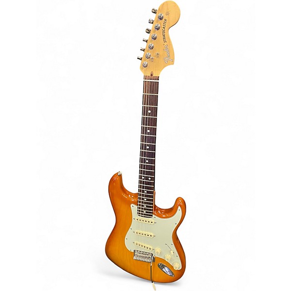 Used Fender American Performer Stratocaster SSS Honey Burst Solid Body Electric Guitar