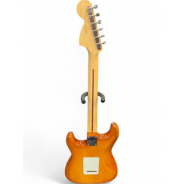 Used Fender American Performer Stratocaster SSS Honey Burst Solid Body Electric Guitar