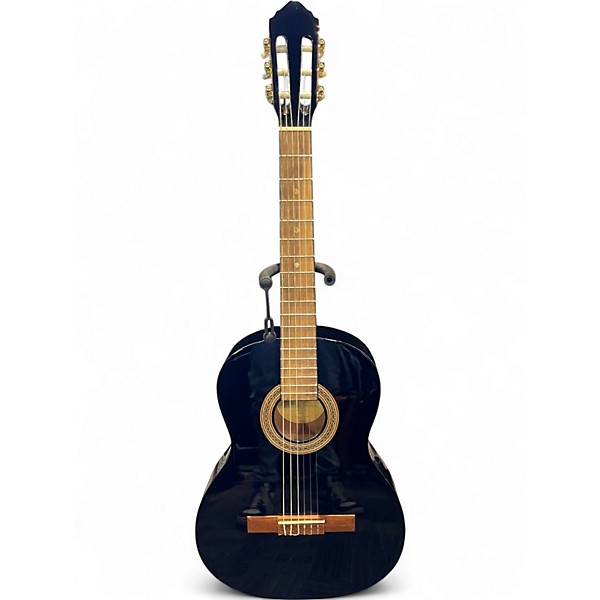 Used Lucero LC100 Black Classical Acoustic Guitar