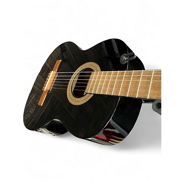 Used Lucero LC100 Black Classical Acoustic Guitar