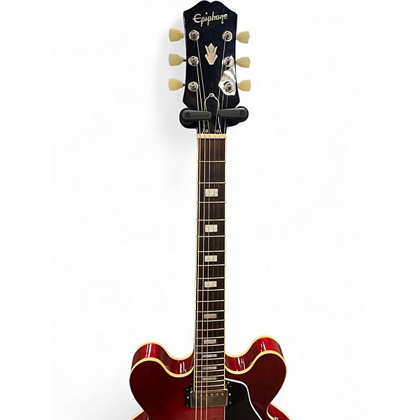 Used Epiphone Inspired by ES-335 Figured IG 2 Color Sunburst Hollow Body Electric Guitar