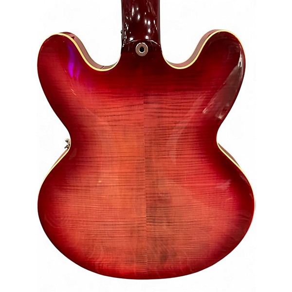 Used Epiphone Inspired by ES-335 Figured IG 2 Color Sunburst Hollow Body Electric Guitar
