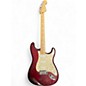 Used Fender Standard Stratocaster Burgundy Solid Body Electric Guitar thumbnail