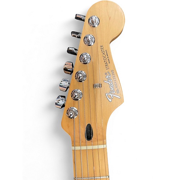 Used Fender Standard Stratocaster Burgundy Solid Body Electric Guitar