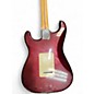 Used Fender Standard Stratocaster Burgundy Solid Body Electric Guitar