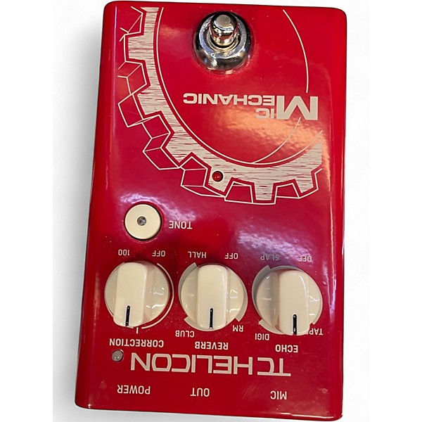 Used TC Helicon MIC MECHANIC Effect Pedal