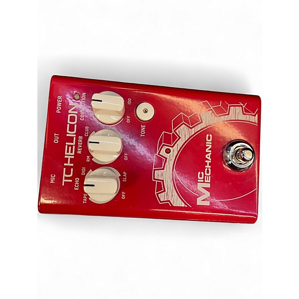 Used TC Helicon MIC MECHANIC Effect Pedal