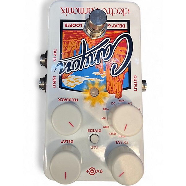 Used Electro-Harmonix Canyon Delay and Looper Effect Pedal