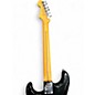 Used 2024 Fender American Professional II Stratocaster Black and White Solid Body Electric Guitar