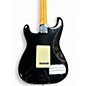 Used 2024 Fender American Professional II Stratocaster Black and White Solid Body Electric Guitar