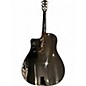 Used Fender Cd60sce Black Acoustic Electric Guitar