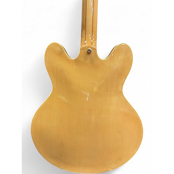 Used 2005 Epiphone Sheraton II Natural Hollow Body Electric Guitar