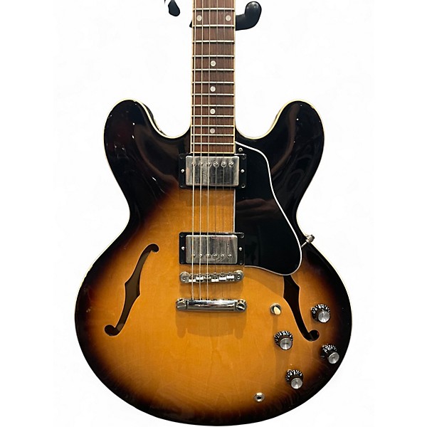 Used Gibson ES335 DOT Vintage Sunburst Hollow Body Electric Guitar