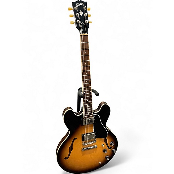 Used Gibson ES335 DOT Vintage Sunburst Hollow Body Electric Guitar
