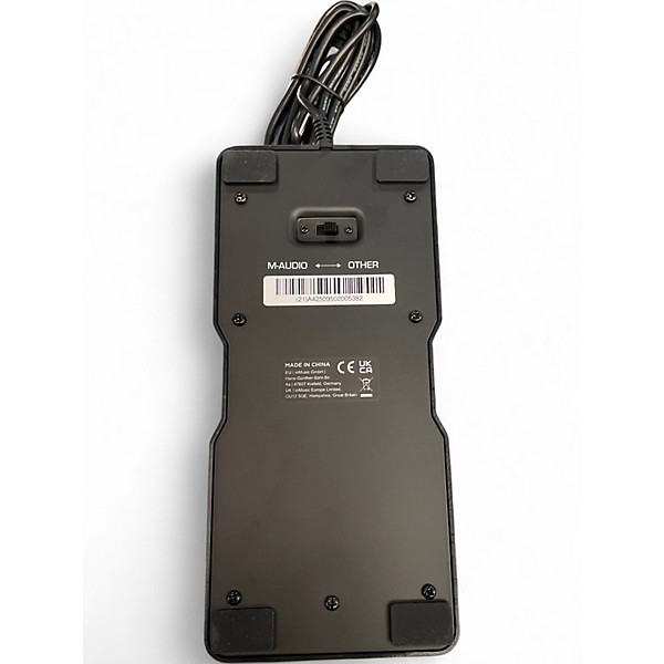 Used M-Audio EXP Expression Sustain Pedal