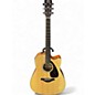 Used Yamaha FGX800C Natural Acoustic Electric Guitar thumbnail