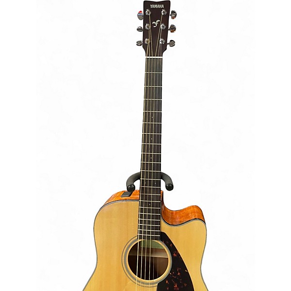 Used Yamaha FGX800C Natural Acoustic Electric Guitar