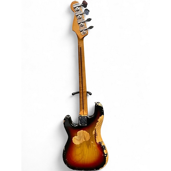 Vintage 1978 Fender Precision Bass 3 Tone Sunburst Electric Bass Guitar