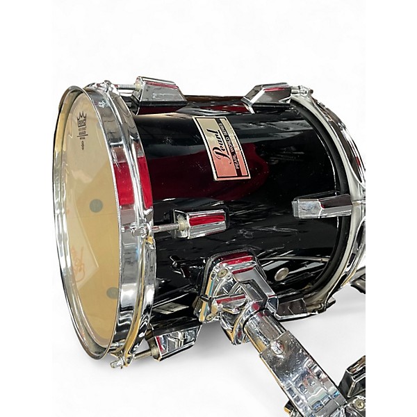Used Pearl 3 Piece WORLD SERIES Black Drum Kit