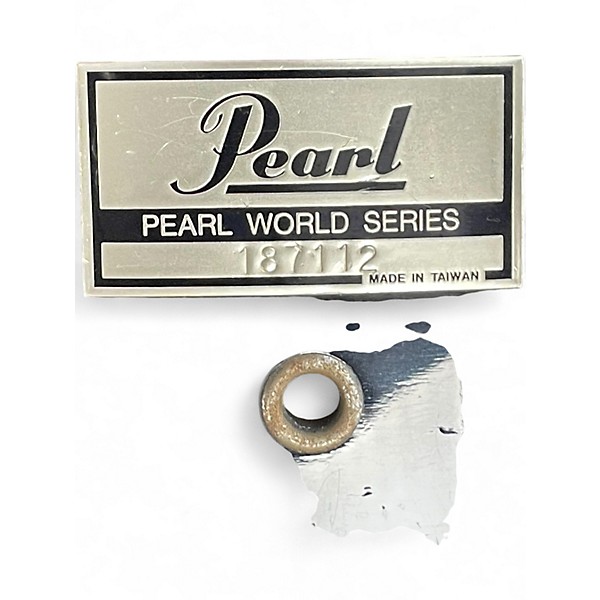 Used Pearl 3 Piece WORLD SERIES Black Drum Kit