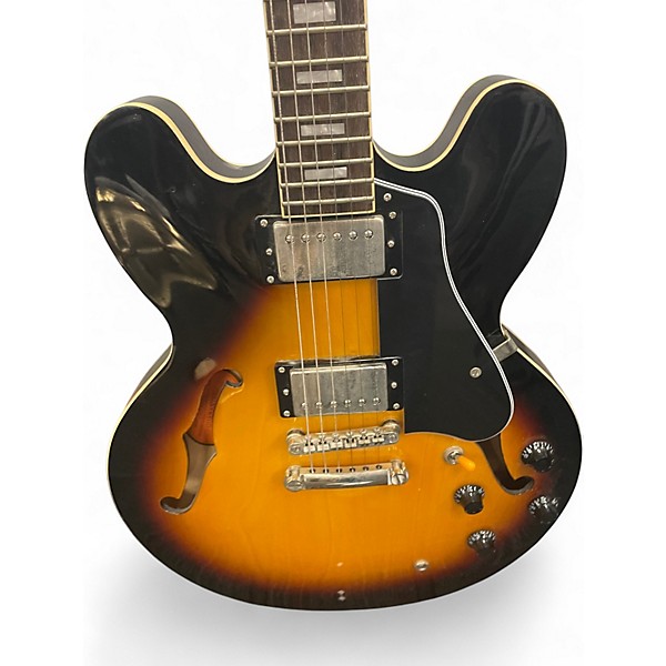 Used Epiphone ES335 DOT PRO VS Vintage Sunburst Hollow Body Electric Guitar