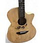 Used Luna WL Bamboo GAE Natural Acoustic Electric Guitar