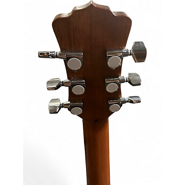 Used Luna WL Bamboo GAE Natural Acoustic Electric Guitar