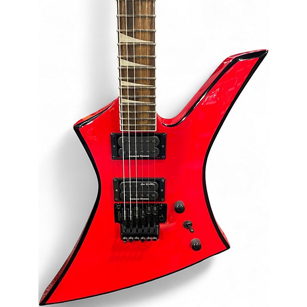 Used Jackson X Series Kelly KEX Red Solid Body Electric Guitar