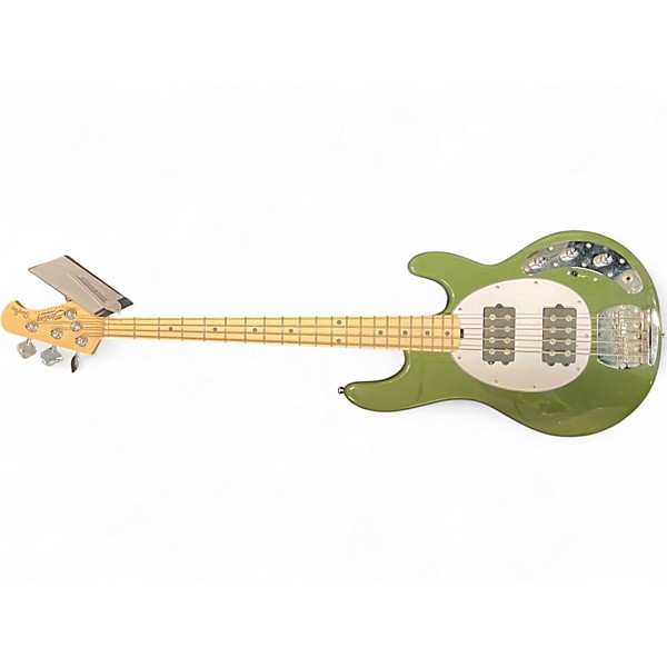 Used Sterling by Music Man Sting Ray Royal Olive Electric Bass Guitar