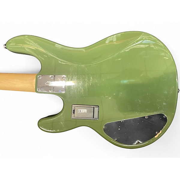 Used Sterling by Music Man Sting Ray Royal Olive Electric Bass Guitar