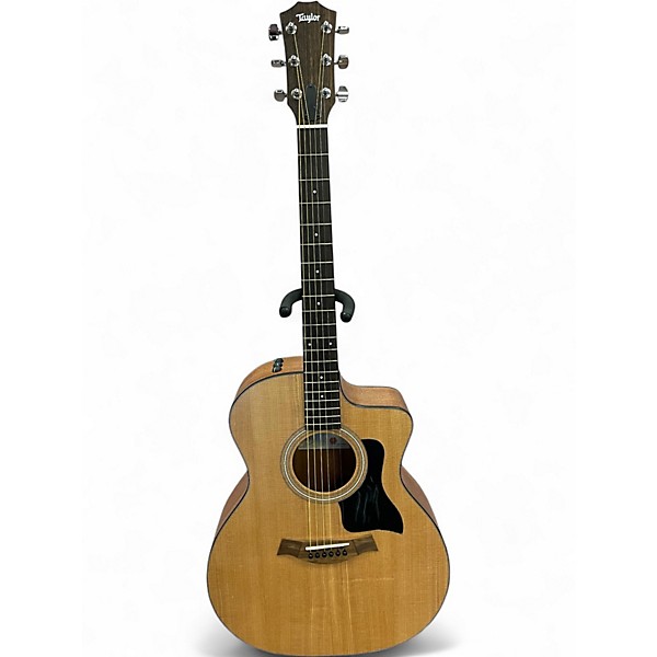 Used 2022 Taylor 114CE Natural Acoustic Electric Guitar