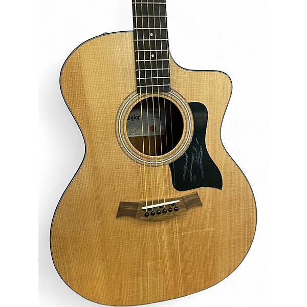 Used 2022 Taylor 114CE Natural Acoustic Electric Guitar