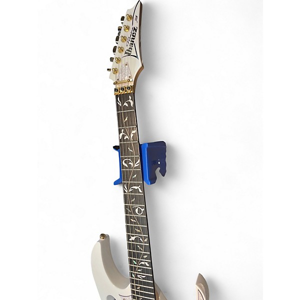 Used Ibanez JEM7VP White Solid Body Electric Guitar