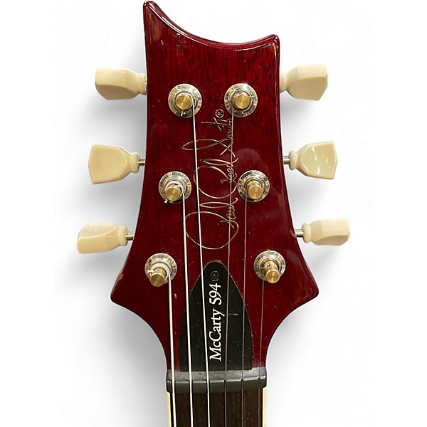 Used PRS S2 McCarty 594 Red Solid Body Electric Guitar