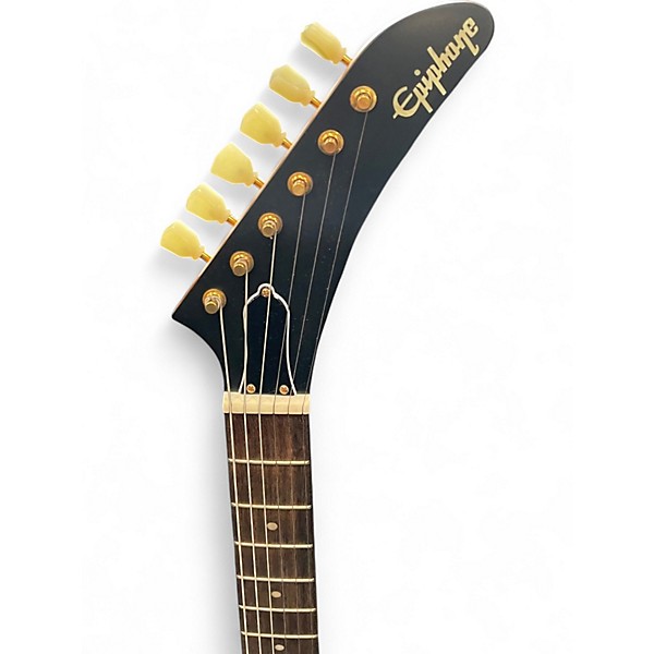 Used Epiphone Korina 1958 Explorer Natural Solid Body Electric Guitar