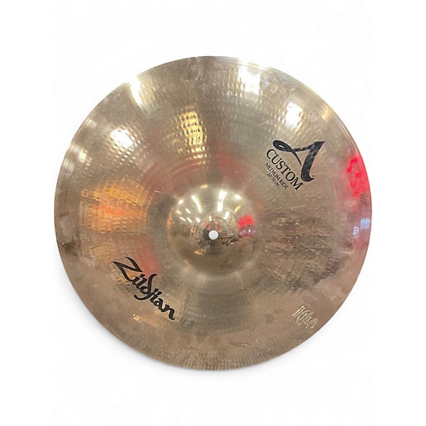 Used Zildjian 20in A CUSTOM MEDIUM RIDE Cymbal
