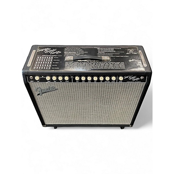 Used Fender Super Sonic Twin 100W 2x12 Tube Guitar Combo Amp