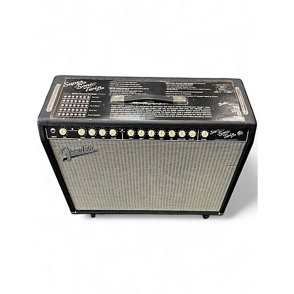 Used Fender Super Sonic Twin 100W 2x12 Tube Guitar Combo Amp