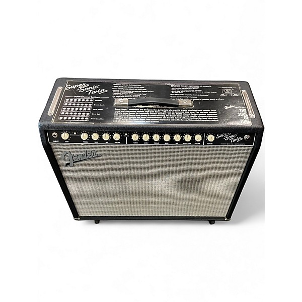 Used Fender Super Sonic Twin 100W 2x12 Tube Guitar Combo Amp
