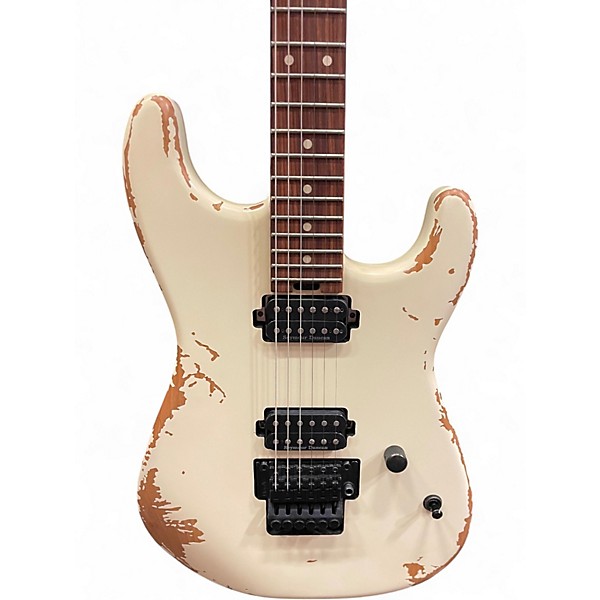 Used Charvel Pro-Mod Relic Series SD1 WEATHERED WHITE Solid Body Electric Guitar