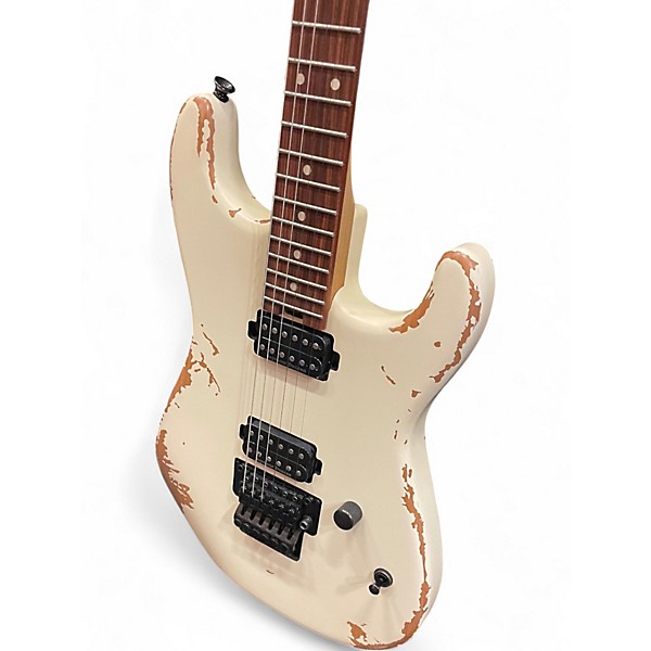Used Charvel Pro-Mod Relic Series SD1 WEATHERED WHITE Solid Body Electric Guitar