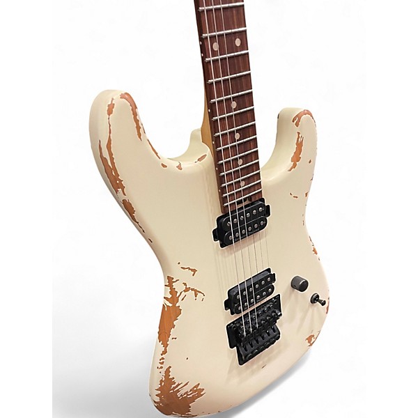 Used Charvel Pro-Mod Relic Series SD1 WEATHERED WHITE Solid Body Electric Guitar