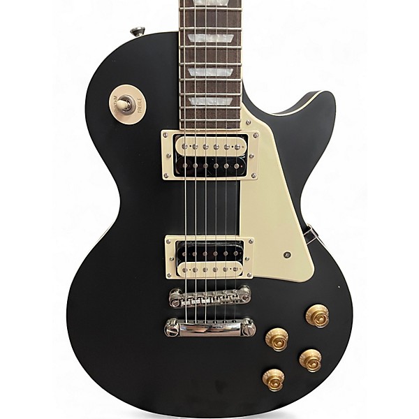 Used Epiphone Les Paul Traditional Pro IV Ebony Solid Body Electric Guitar
