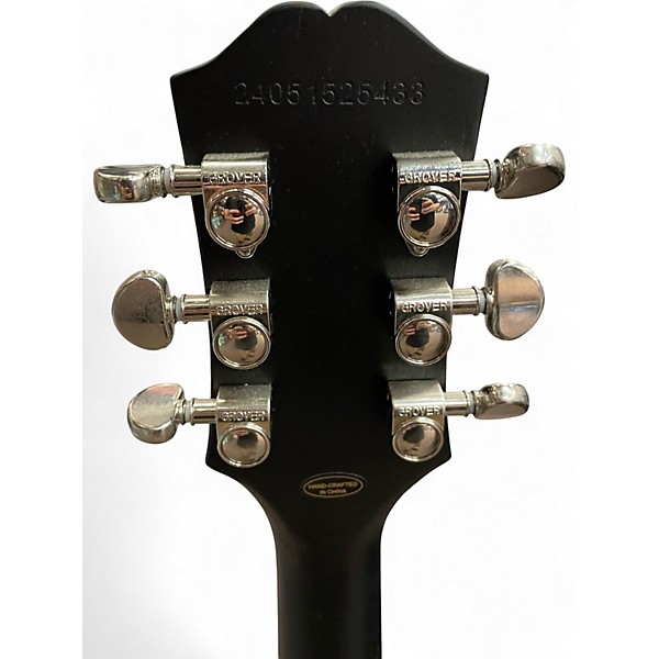 Used Epiphone Les Paul Traditional Pro IV Ebony Solid Body Electric Guitar