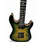 Used Ernie Ball Music Man SABRE HH GREEN BURST Solid Body Electric Guitar