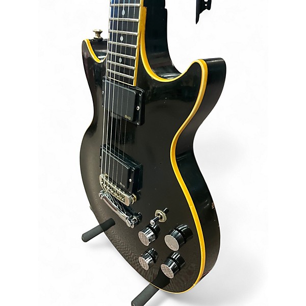 Vintage 1985 Gibson XPL DC Black Solid Body Electric Guitar
