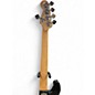 Used Squier Deluxe Jazz Bass Active V 5 String Black Electric Bass Guitar