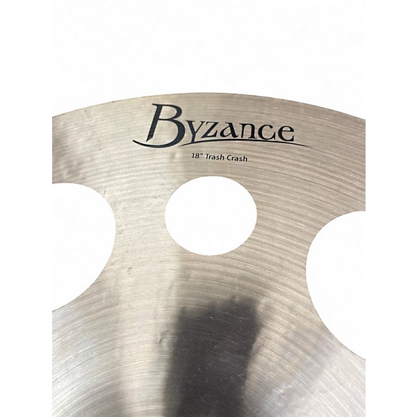 Used MEINL 18in Byzance Trash Crash Cymbal
