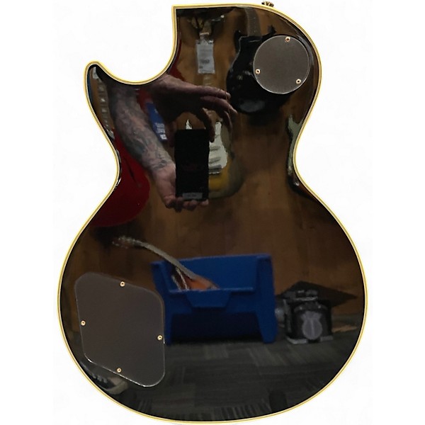 Used Epiphone Les Paul Custom Pro Ebony Solid Body Electric Guitar